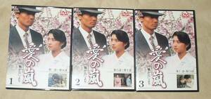愛の嵐 DVD １巻～３巻 DVD 3本セット　渡辺裕之 田中美佐子