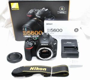 【新品級の超美品 5927ショット・付属品完備】Nikon ニコン D5600