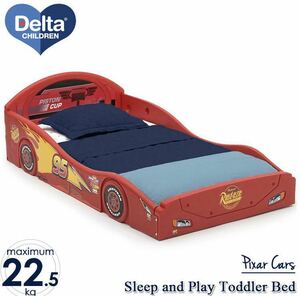 中古！デルタ 子供用ベッド カーズ 車型 キッズ 幼児 マックウィーン DELTA デルタ　22.5kg迄、〜120cmぐらい迄？