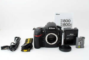 ■ 美品 ■ ニコン　Nikon D800E ボディ 【3630万画素】 #NO17KT498