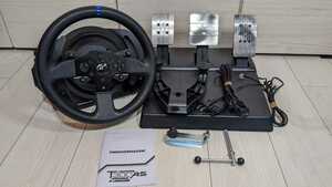 Thrustmaster スラストマスター T300RS GT Edition T300 T3PA-GT PS4/PS3 対応 ハンドルコントローラー ペダルセット 