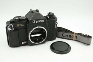 Canon キャノン New F-1 アイレベル ファインダー ボディ 一眼レフ フィルム カメラ 純正 ストラップ付