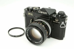 Canon キャノン F-1 Montreal 1976 ボディ+ FD 50mm f/ 1.4 S. S.C. SSC レンズ 一眼レフ フィルム カメラ