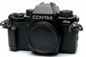 CONTAX コンタックス 最高峰 昔の高級一眼レフカメラ Ariaボディ 超希少・綺麗な作動品（腐食なし）