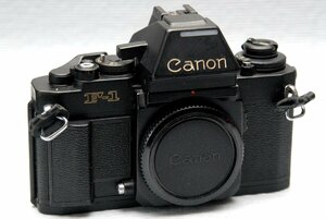 Canon キャノン 最高峰 一眼レフカメラ NEW F-1 ボディ + AEファインダー 作動品 （腐食無し）