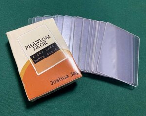 【オムニデックが進化！】ファントム・デック Phantom Deck（透明カード）★手品・マジック・カード
