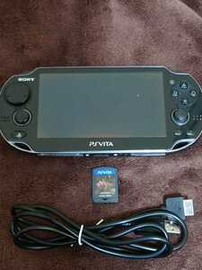 PS Vita PCH-1100 本体 USB充電器 ソウルサクリファイス