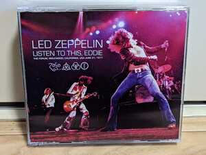 レッド・ツェッペリン　LED ZEPPELIN LISTEN TO THIS EDDIE 3CDプレス盤