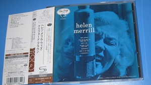 ♪♪即決 高音質 SHM-CD ！！ ヘレン・メリル 名盤「Helen Merrill with クリフォード・ブラウン　」帯付 2016盤 ♪♪
