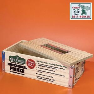 ウッド ティッシュボックス マルチボックス 収納ケース 工具入れ プランターボックス 木箱 インテリア雑貨 アメリカ雑貨 新品 BEST WORKER