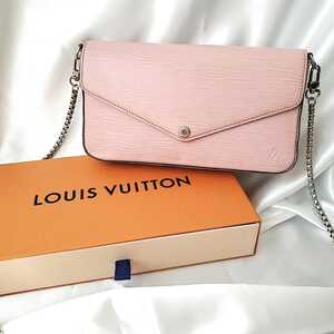 1円~! LOUISVUITTON ルイヴィトン フェリシー エピ ピンク ローズバレリーヌ 本体