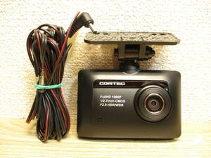 コムテック COMTEC ドライブレコーダー ZDR-015 フロントカメラ 本体のみ　動作確認済み 前後2カメラモデル