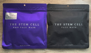 ★送料無料★新品★ THE STEM CELL 30枚×1パック 黒＋ NMNフェイスマスク 30枚×1パック 紫 ザ・ステムセル フェイスシート
