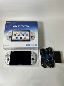PS Vita PCH-2000 シルバーWi-Fiモデル PlayStation Vita 