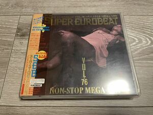 スーパーユーロビート SUPER EUROBEAT vol.76 NON-STOP MEGA MIX 当時物