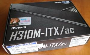 ASRock H310M-ITX/ac (MB4360) Intel H310チップセット搭載Mini-ITXマザーボード