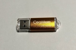 USBメモリ 128GB USB2.0 usbメモリ 黄色