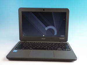 お得即決！Acer Chromebook C731-F12M Celeron(N3060)1.6Ghz/2GB/16GB/カメラ/11.6/ChromeOS/消毒済　