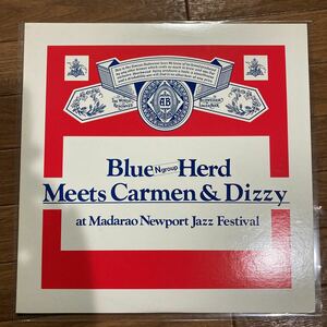 【自主制作】BLUE HERD/MEETS CARMEN & DIZZY AT MADARAO NEWPORT JAZZ FESTIVAL(BH001) 和ジャズ