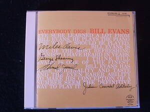 B369/ビル・エヴァンス エヴリバディ・ディグズ・ビル・エヴァンス+1 ジャズCD