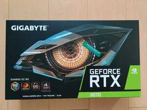 ②【中古】 GIGABYTE GeForce RTX3070 GAMING OC 8GB (GV-N3070GAMING OC-8GD)_非LHR