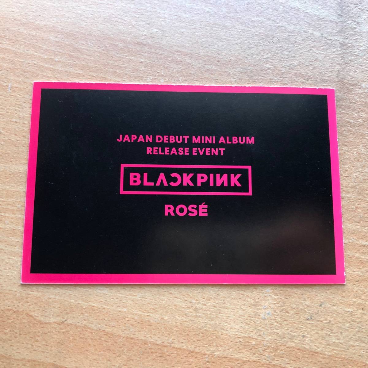 オンライン販売店 ロゼ直筆サイン入り2Lサイズ写真…BLACKPINK…Rose…42