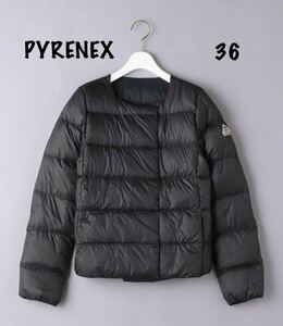 PYRENEX ピレネックス　カンヌ　36 ブラック　黒　ダウン　ジャケット