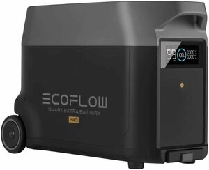EcoFlow DELTA Pro 専用容量拡張バッテリー ポータブル電源 3600Wh 