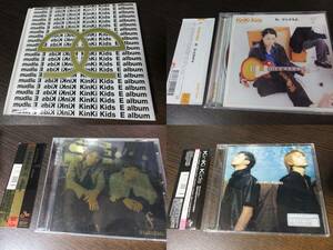 KinKi Kids - E album / F album / ね、がんばるよ / カナシミブルー CD 4枚セット