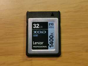 送料無料！LexarProfessional XQDメモリーカード 32GB フォーマット済み 