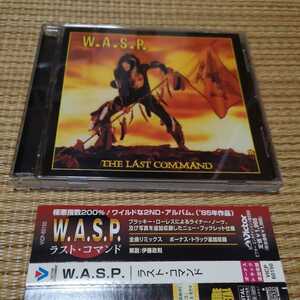 ★1円~売り切り★W.A.S.P.The LAST Command ‘98(original ’86) 名盤ラスト コマンド ボーナストラック7曲 ワイルド 名曲チャイルド 
