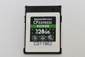 Delkin CFexpress Type-B POWER 128GB メモリーカード 最大読出し速度：最大1730 MB/s 最大書込み速度：最大1540 MB/s DCFX1-128