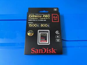 SanDisk エクトリームプロ CFexpress Type B タイプB カード 64GB SDCFE-064G-JN4IN　①