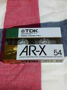 新品　未開封◇ カセットテープ ノーマル TDK AR-X 54 (カセット) AR-X54G