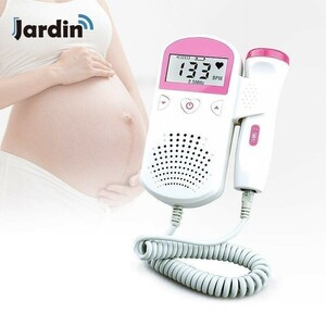 #009:心拍数モニター 妊娠 携帯 胎児 健康 超音波 ベビー 検査器 妊娠中 ポケットドップラー ドップラー　出産 テスト