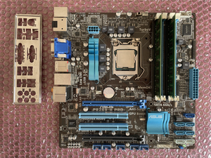 マザーボード　ASUS　P8Z68-M PRO　LGA1155　MicroATX　CPU・メモリセット　i7 3770K　4GB×2枚　動作確認済み