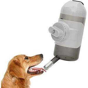 ★グレー★ 犬 みずのみ器 ペット給水器 犬 ウォーターノズル 水飲み器