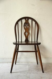 ■店頭価格￥３８５００■アーコールシスルバックチェア２■英国Ercol ヴィンテージチェア 木製・古木椅子■イギリス