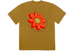 希少● Travis Scott Cactus Jack Flower T-shirt フラワー Tシャツ カットソー プリント トラヴィススコット カクタスジャック M