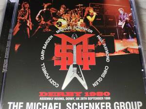 マイケル・シェンカー・グループ 1980年 ライブ Michael Schenker Group Live UK Derby Cozy Powell