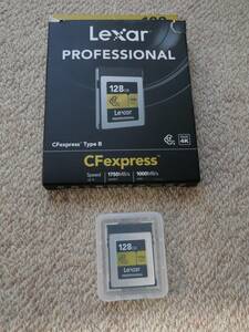 【未使用】Lexar Professional CFexpress Type Bカード 128GB LCFX10-128CRB