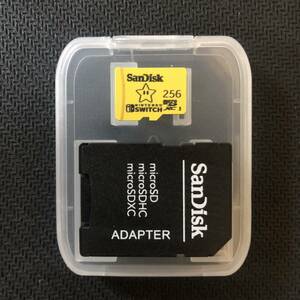 SanDisk Yellow Micro SD カード 256GB マイクロ SD カード メモリー 98