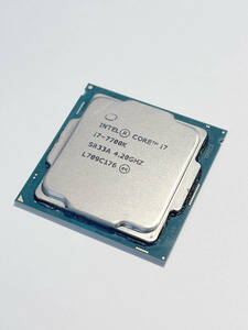 Intel Core i7 7700k【殻割り クマメタル化】動作確認済