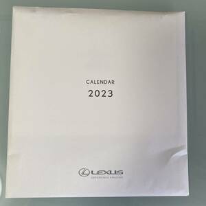 レクサス 2023年　卓上カレンダー LEXUS 新品未使用　未開封　非売品　ノベルティ