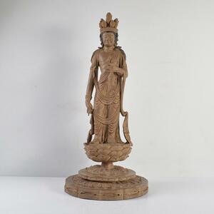 仏教美術　樹脂製　十二面観世音菩薩像　仏像　重さ約3.64㎏　G　R4768C