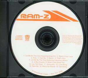 Ｒ＆Ｂ■RAM-Z / PROMO (2000) お蔵入り!! Teddy Riley制作!! 全15曲フル収録!!