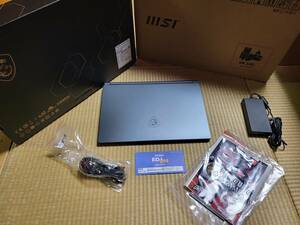 MSI Stealth 15M A11＜カーボングレイ＞インテル Core i7-11375H GeForce RTX 3060 バッテリ新品、LCDパネル新品交換　バックパックおまけ
