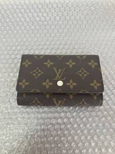超美品☆/LOUIS VUITTON/ルイ ヴィトン/L字/二つ折り財布/モノグラム/札入れ/小銭入れ/ブラウン系/M61735/1107b