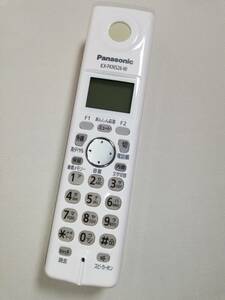 【動作未確認】【ジャンク品】　Panasonic パナソニック 子機 KX-FKN526-W