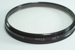 GFOX105[並品 送料無料]Nikon L37c 95mm ニコン レンズ保護フィルター